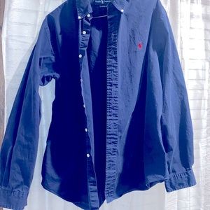 Men’s polo Ralph Lauren classic fit long sleeve shirt size large